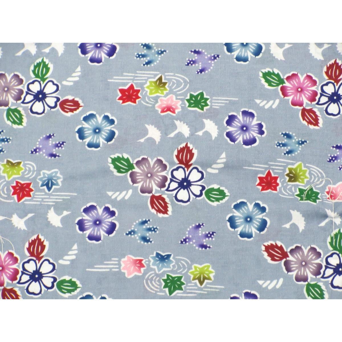 【新品】女ゆかた　琉球紅型　Ｆサイズ
