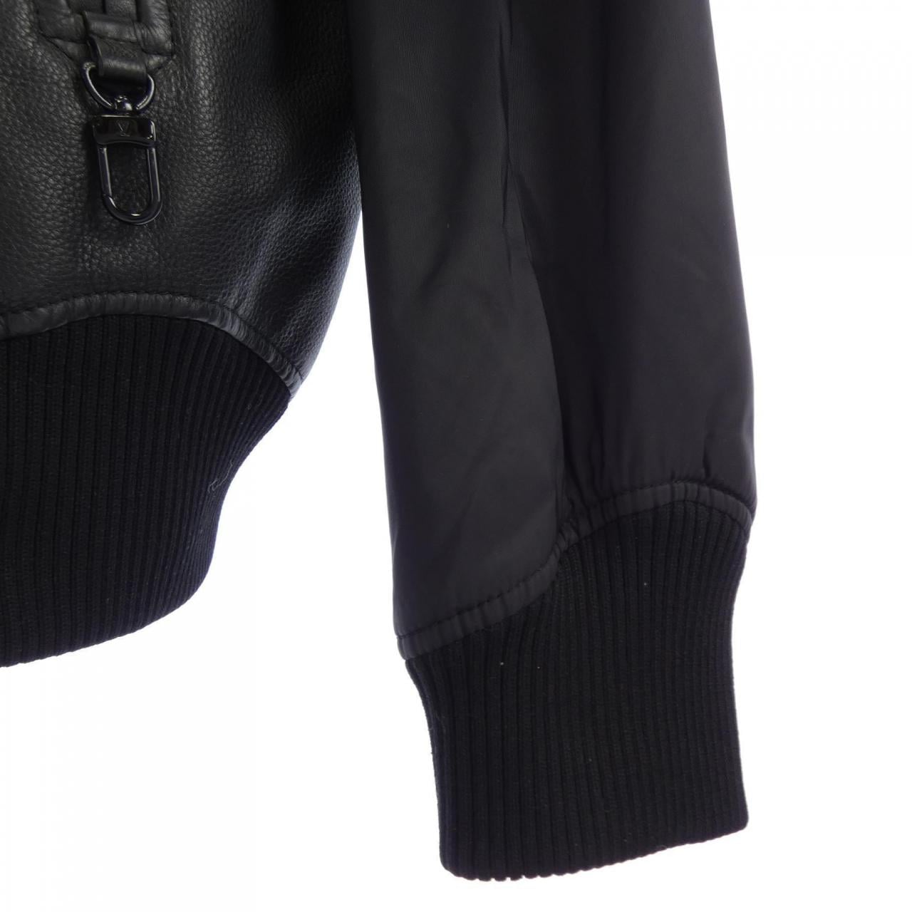 ルイヴィトン LOUIS VUITTON リバーシブルレザーナイロン HIL47WTKV レザージャケット