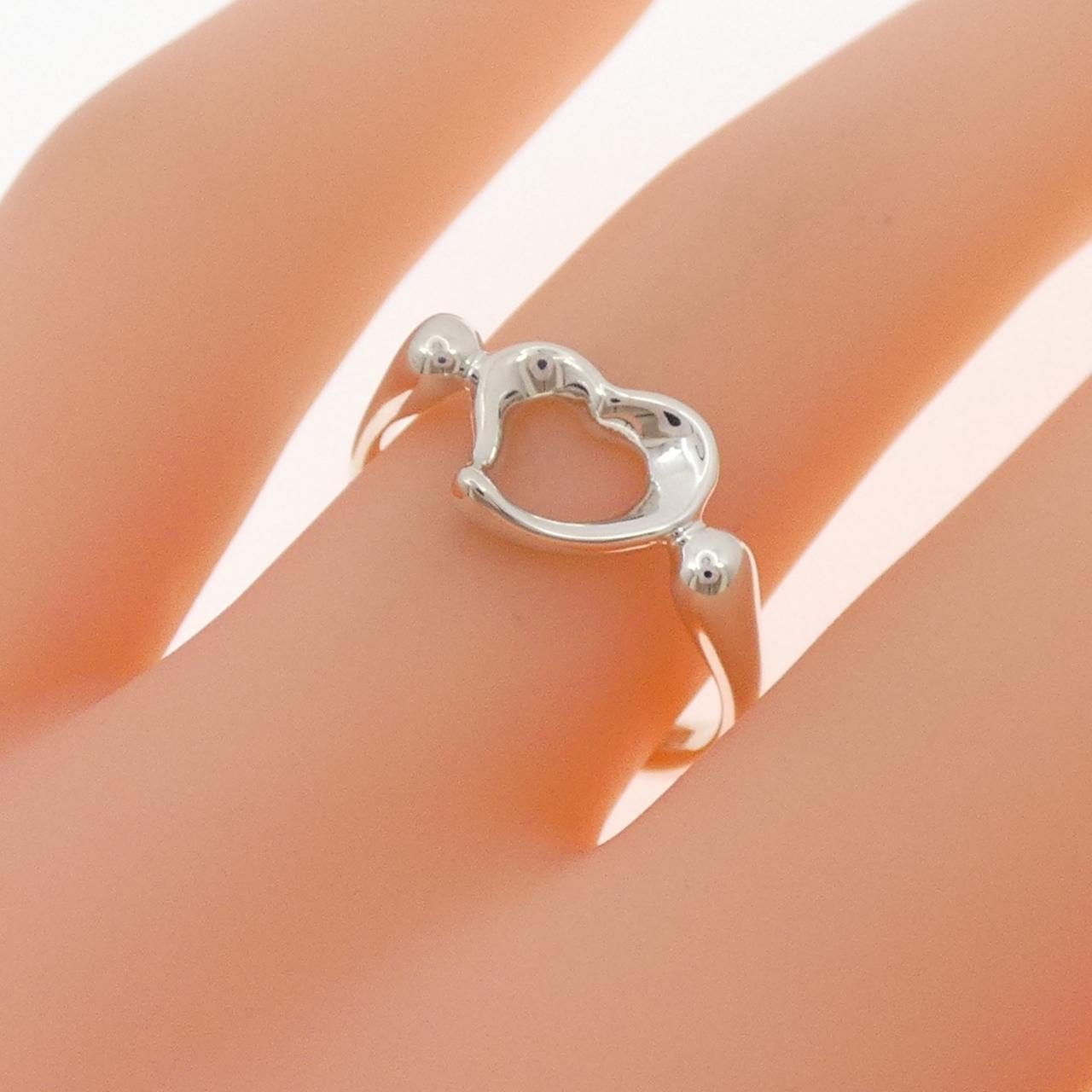 ティファニー オープンハート リング