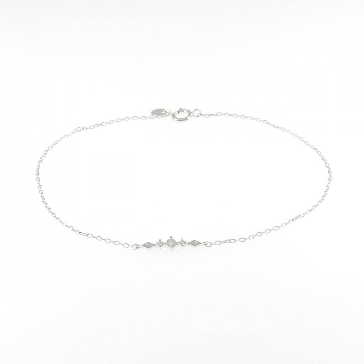 K10WG ダイヤモンド ブレスレット