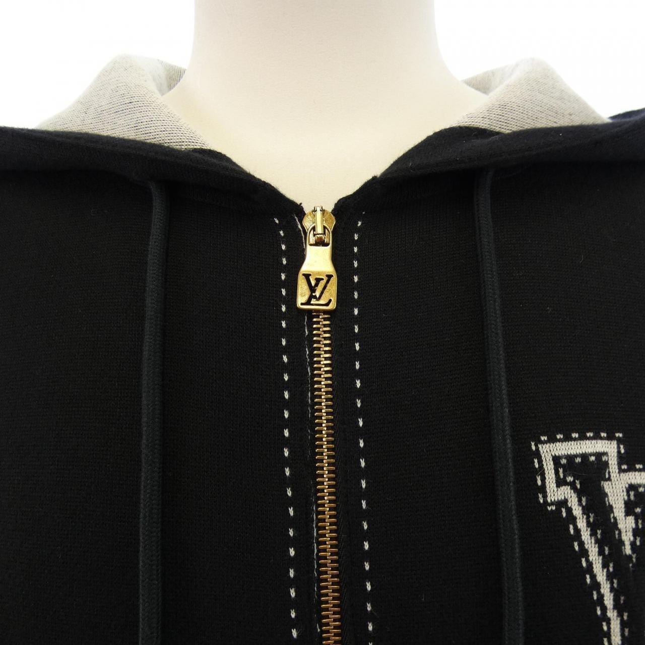 ルイヴィトン LOUIS VUITTON グラフィックインターシャジップコットンフーディ HRN89WAUR パーカー