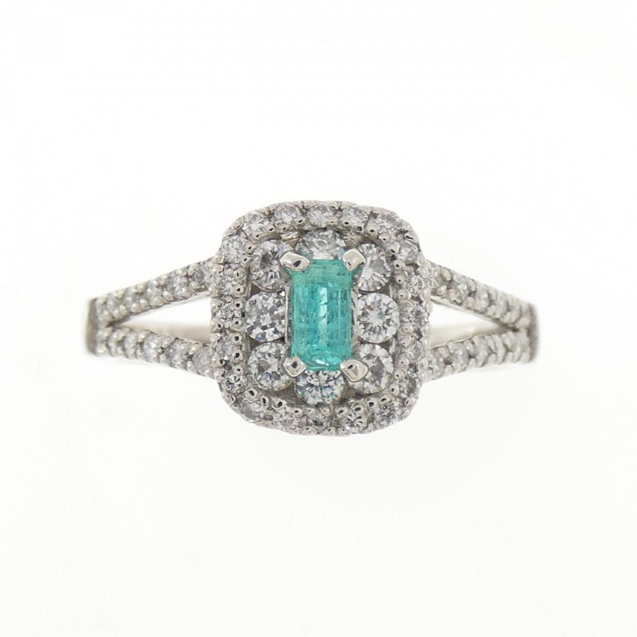 PT900 パライバトルマリン リング 0.14CT