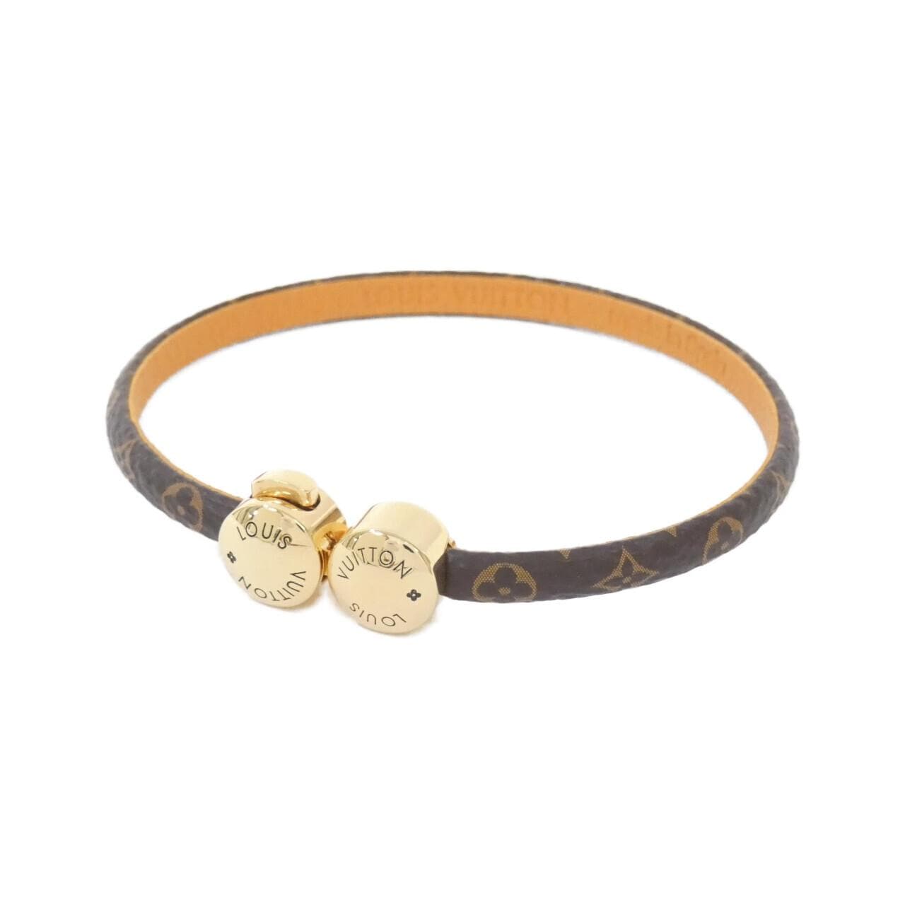 LOUIS VUITTON Monogram Bracelet Historic Mini 19cm M6407E Bracelet