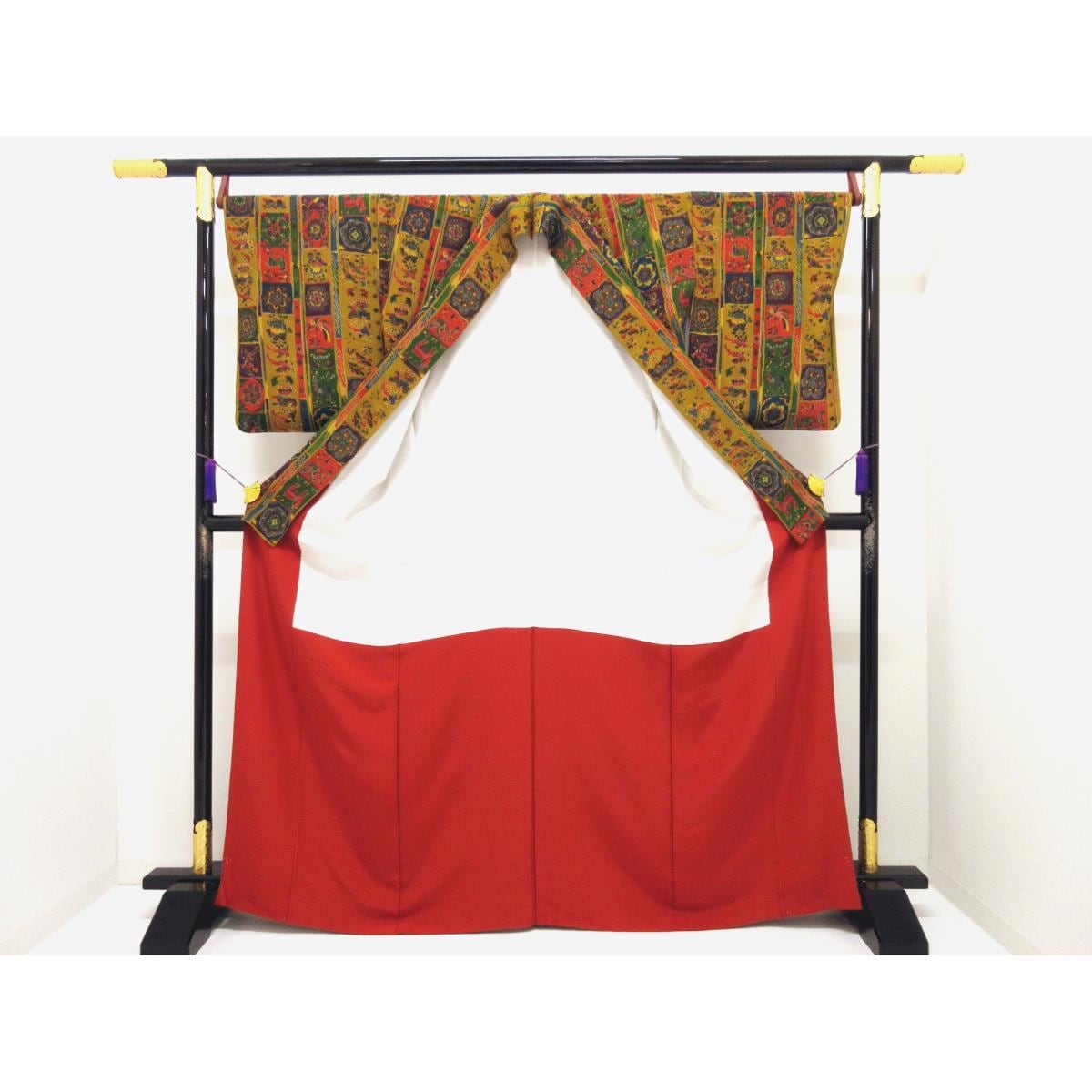 【未使用品】小紋　ちりめん