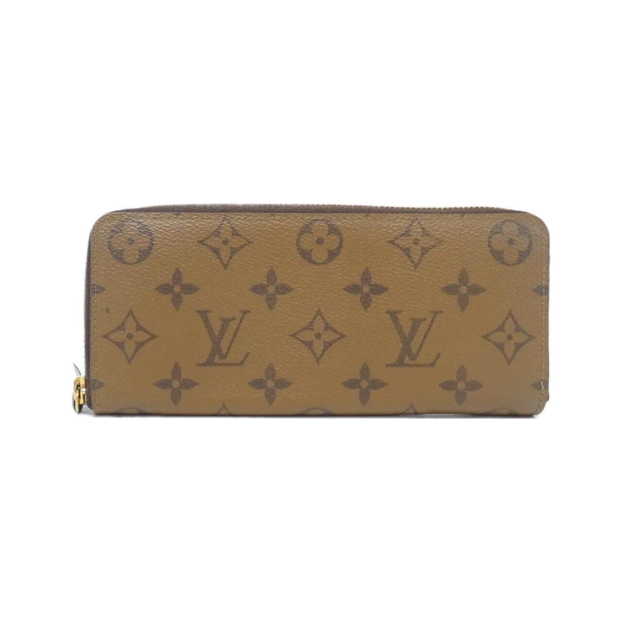 LOUIS VUITTON Monogram Reverse Portefeuille Clemence M82336 Wallet