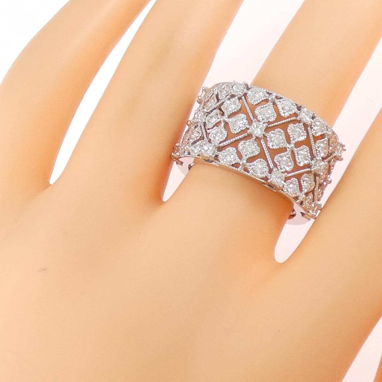 ミキモト ダイヤモンド リング 1.36CT