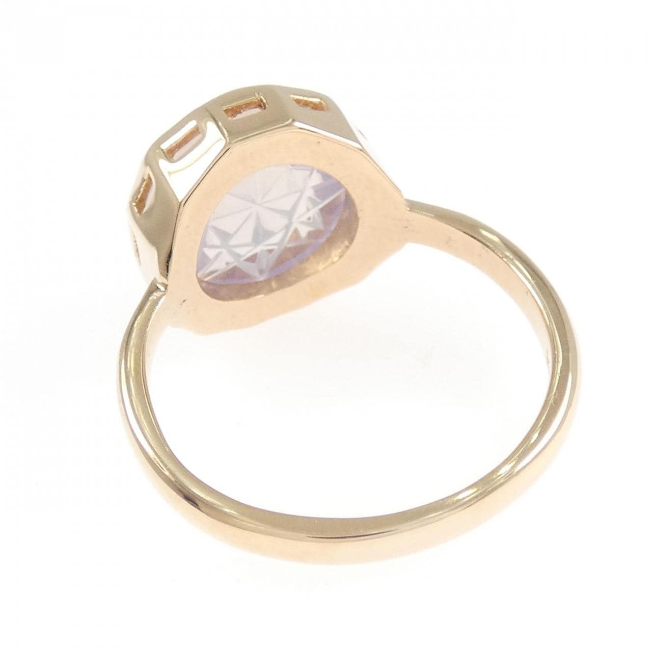 K18PG クオーツ リング