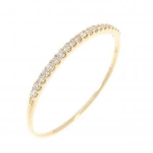 【リメイク】K18YG ダイヤモンド リング 0.10CT