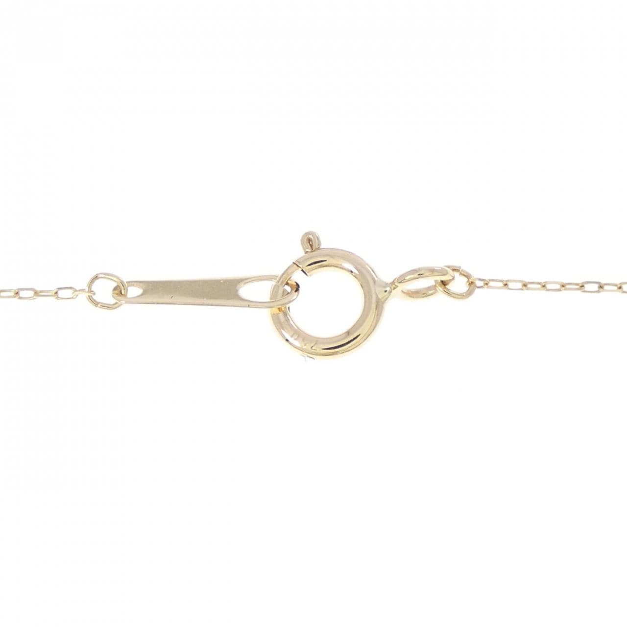 K18YG ダイヤモンド ネックレス 0.13CT