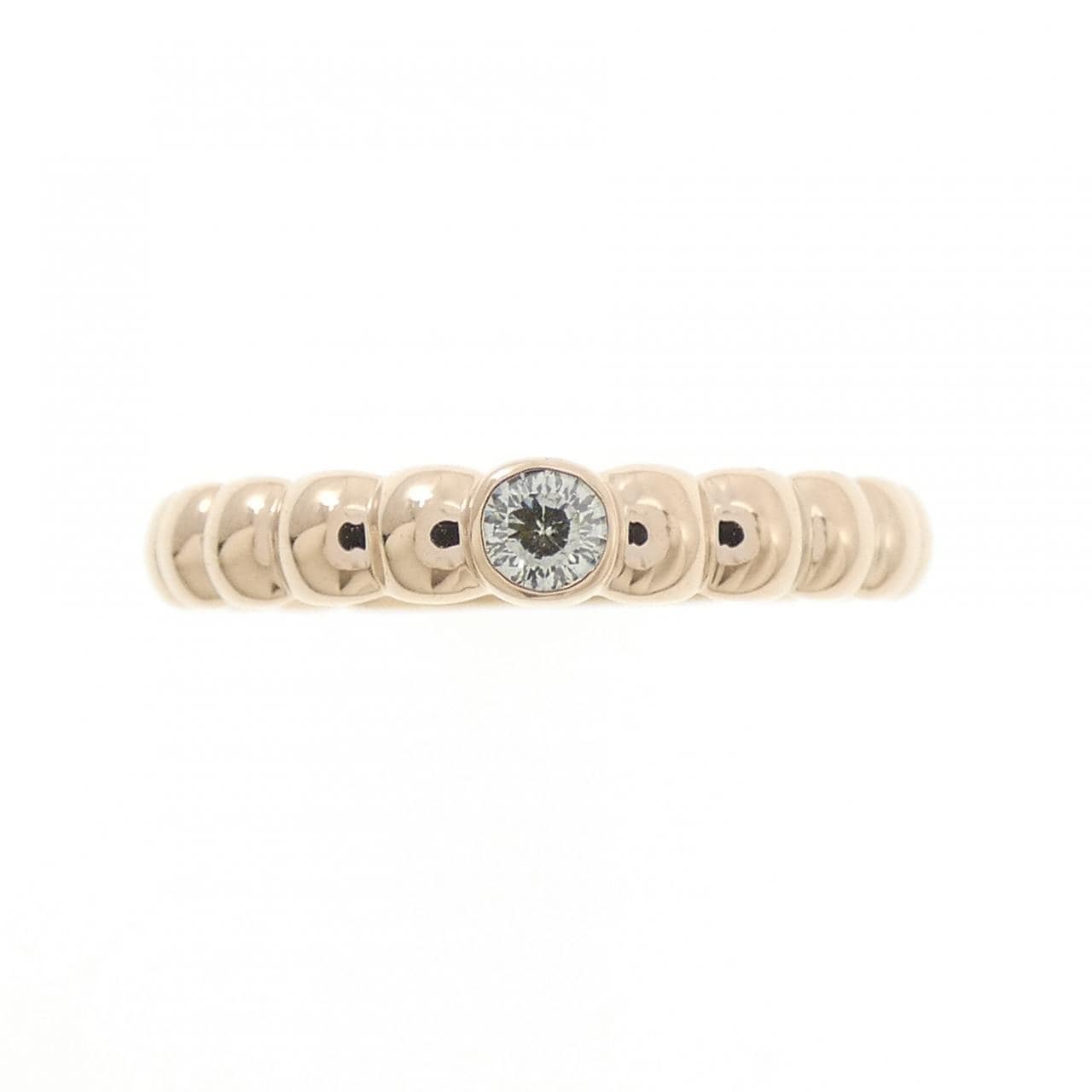 K18PG ダイヤモンド リング 0.091CT