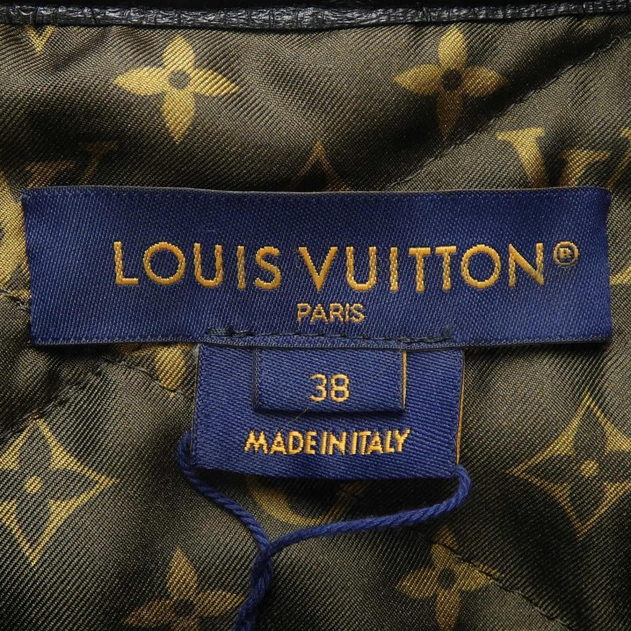 LOUIS VUITTON VUITTON Leather Riders Jacket