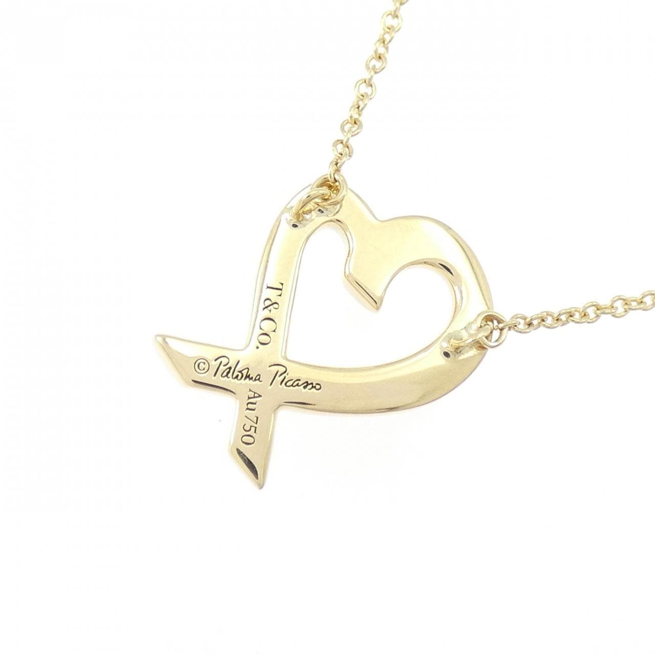 ティファニー ラビングハート スモール ネックレス