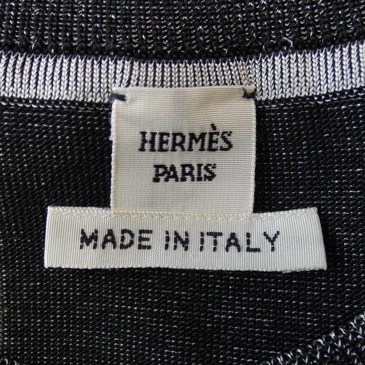 エルメス HERMES LE TRESOR DE MEDOR RAYURE 2H2835D5 ツイルレーヌ トップス