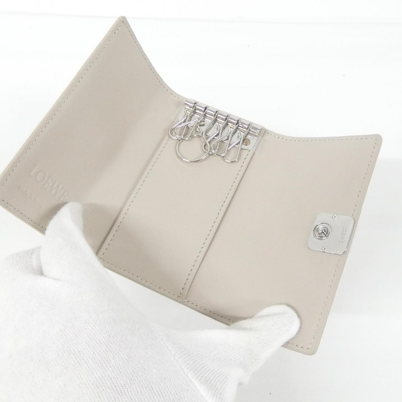 【新品】ロエベ アナグラム キー ケース C821K92X01 キーケース