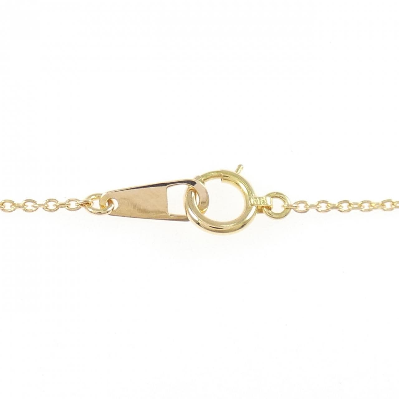 K18YG ダイヤモンド ネックレス 0.162CT