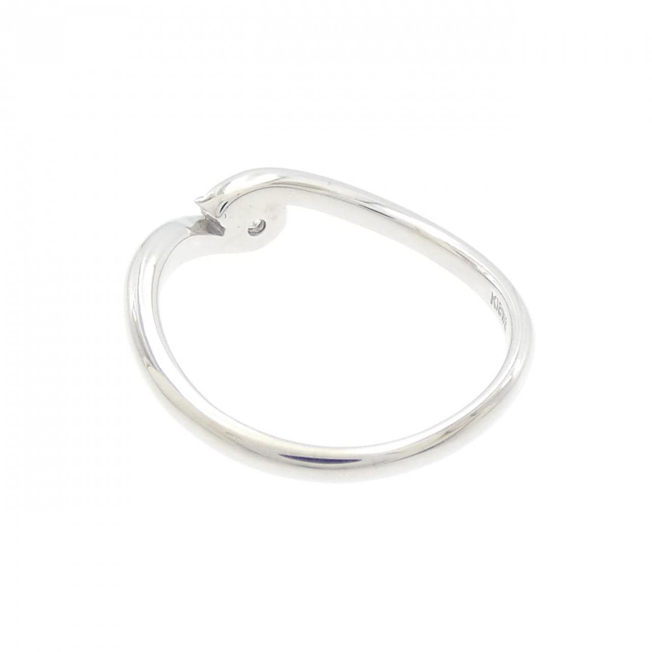 K18WG ダイヤモンド リング 0.11CT