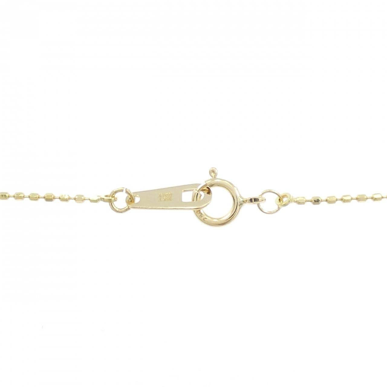 K18YG 白蝶パール ネックレス