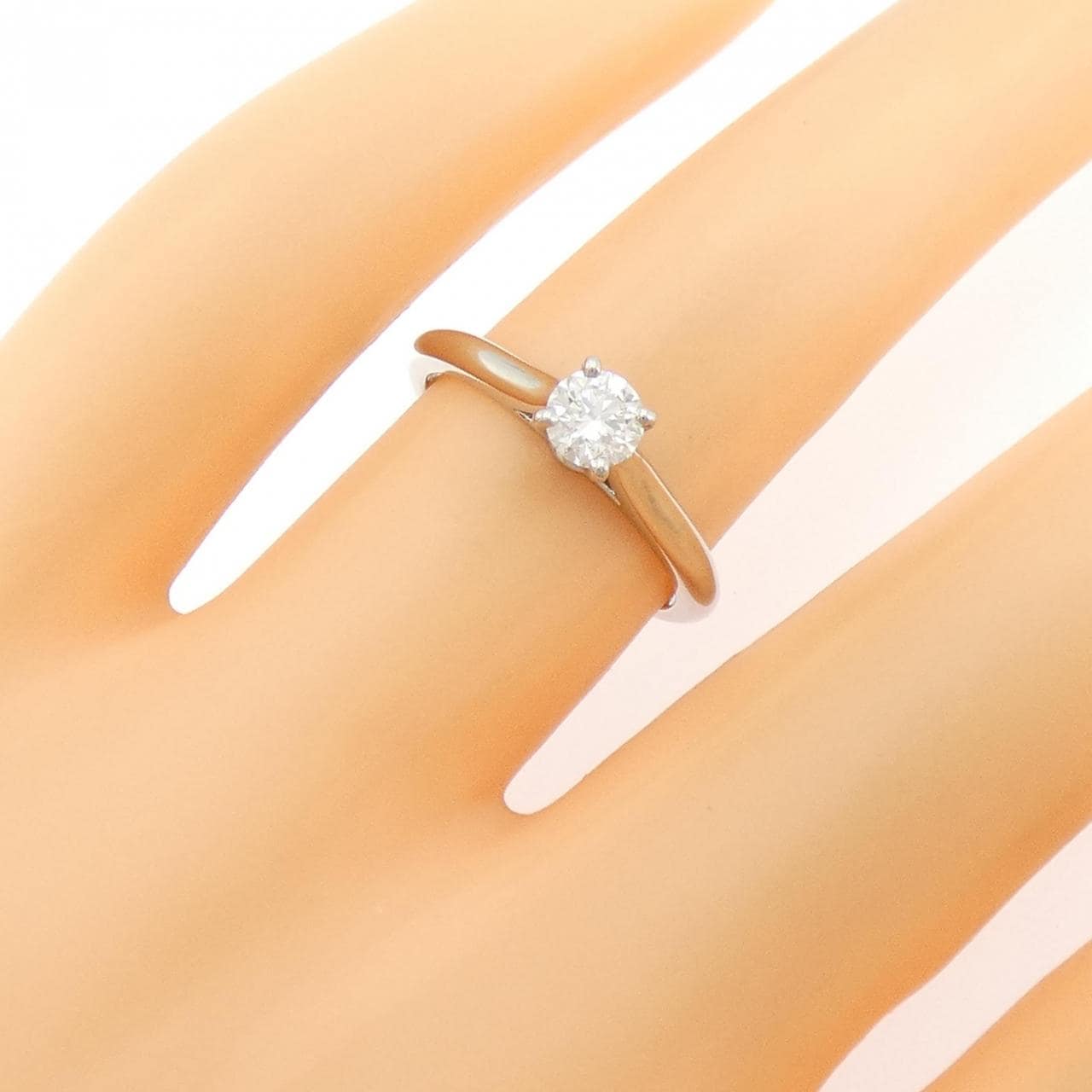 カルティエ 1895 ソリテール リング 0.30CT