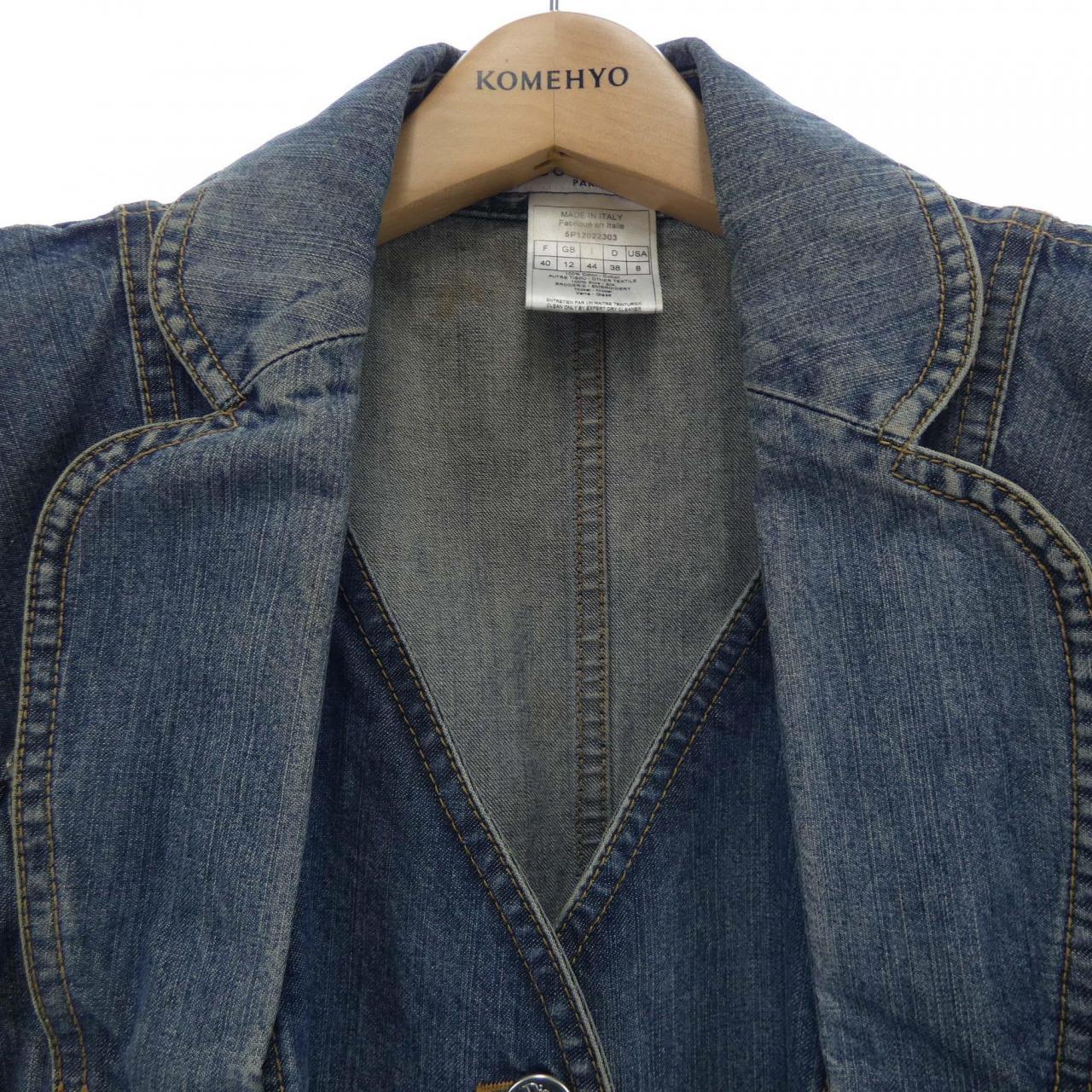 【ヴィンテージ】クリスチャンディオール CHRISTIAN DIOR 5P12022303 デニムジャケット