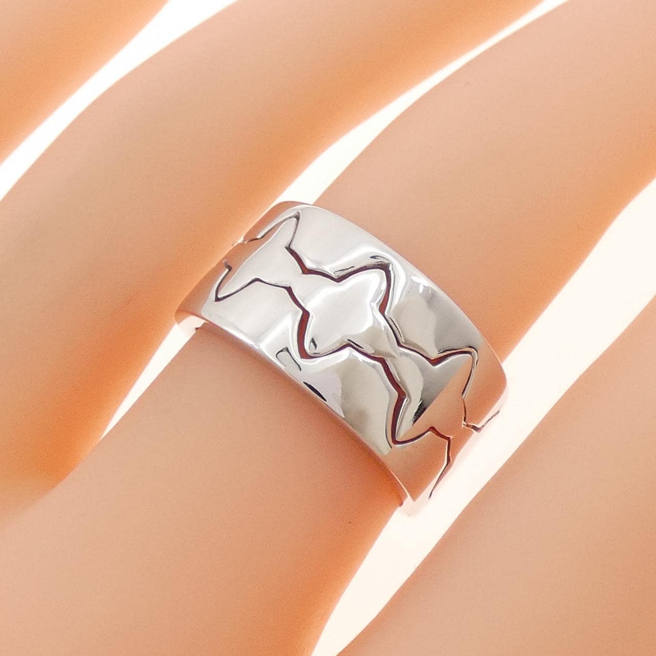 ギンザ タナカ K18WG リング