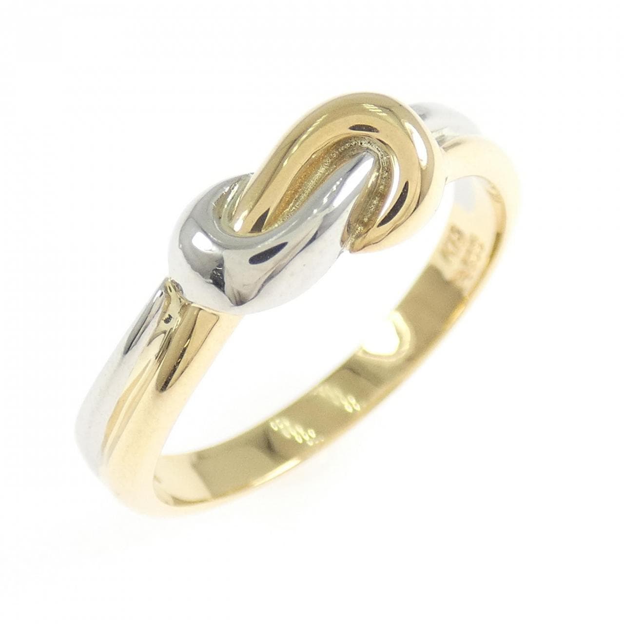 ギンザ タナカ K18YG/PT900 リング