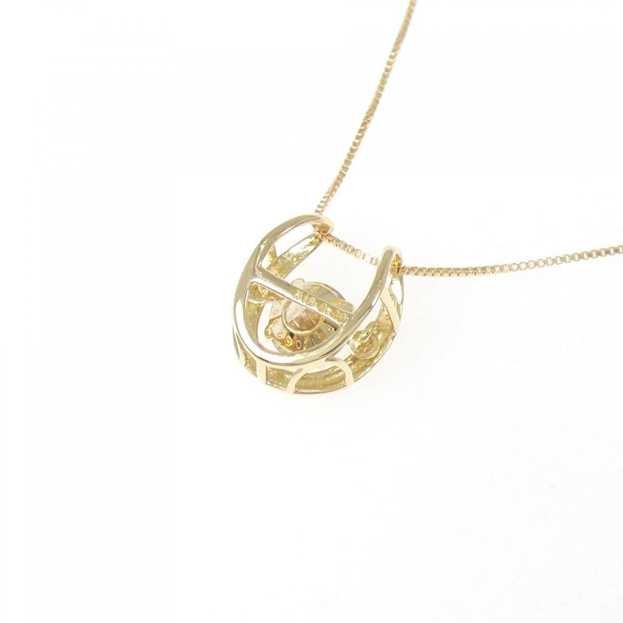 K18YG ダイヤモンド ネックレス 0.30CT