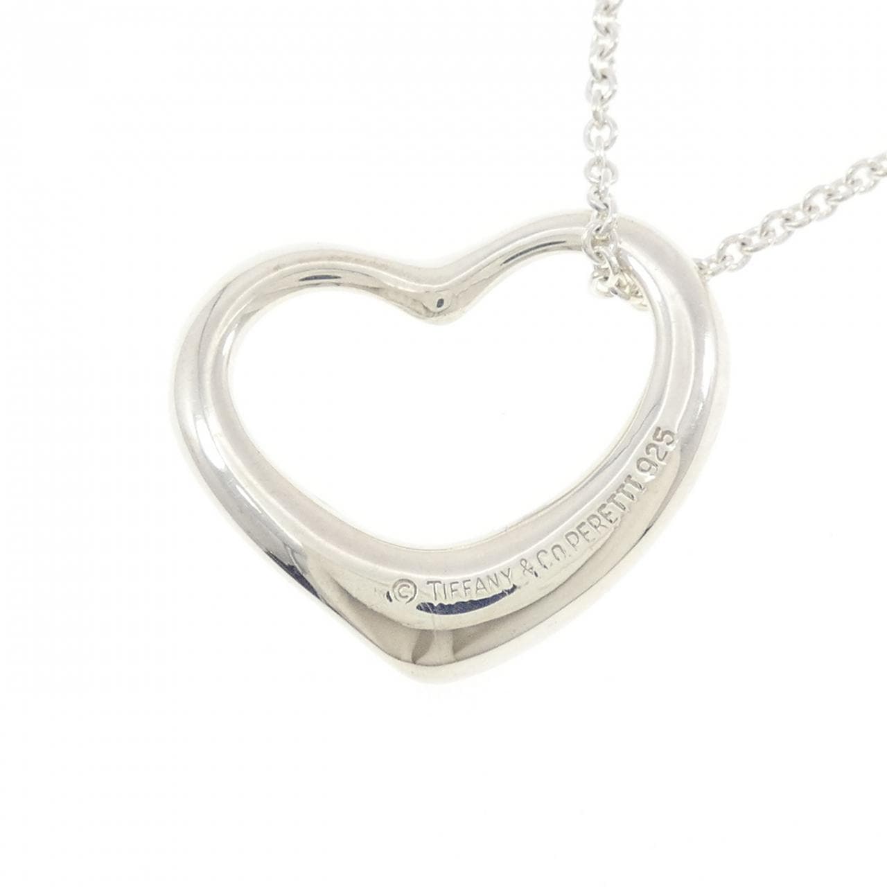 ティファニー オープンハート ネックレス