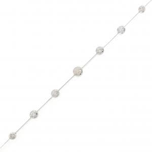 K18WG ダイヤモンド ブレスレット 0.50CT