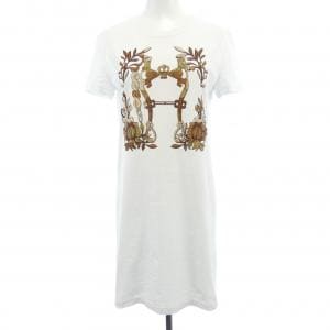 エルメス HERMES CARTOUCHE　デッラ･カヴァッレリア 4E4530DA カットワンピース