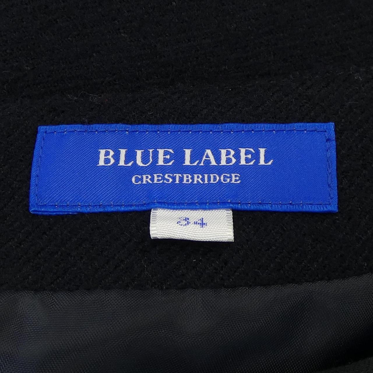 藍色蕾絲吊帶橋BLUE LABEL CRESTBRID連衣裙