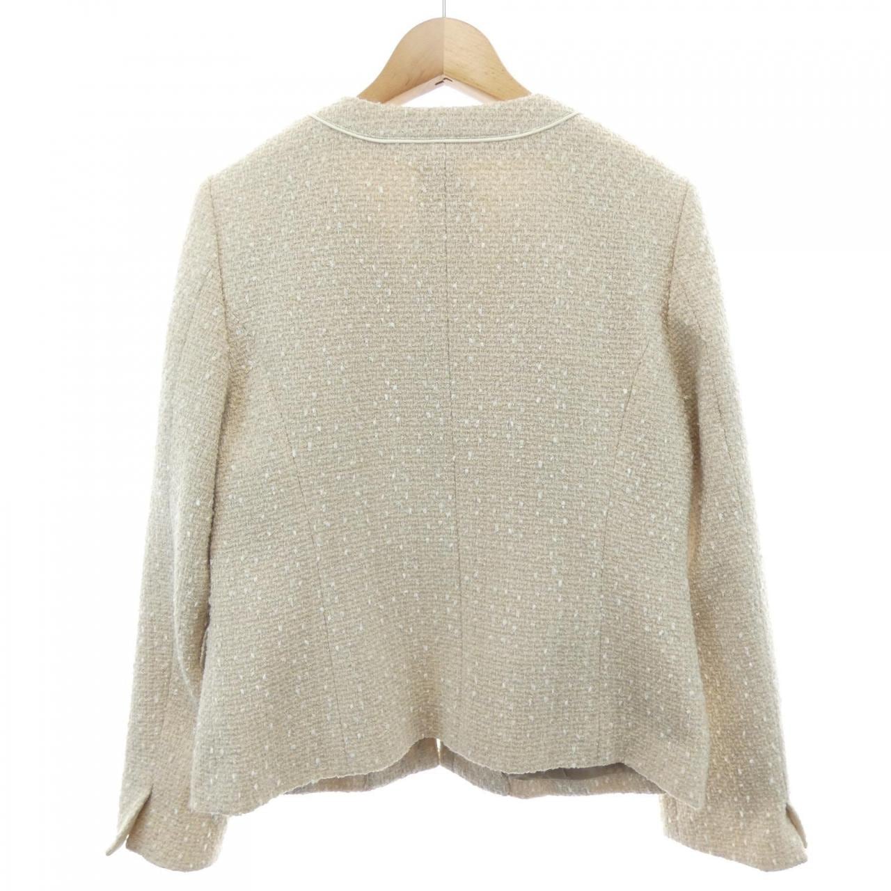 ダックス DAKS ノーカラージャケット