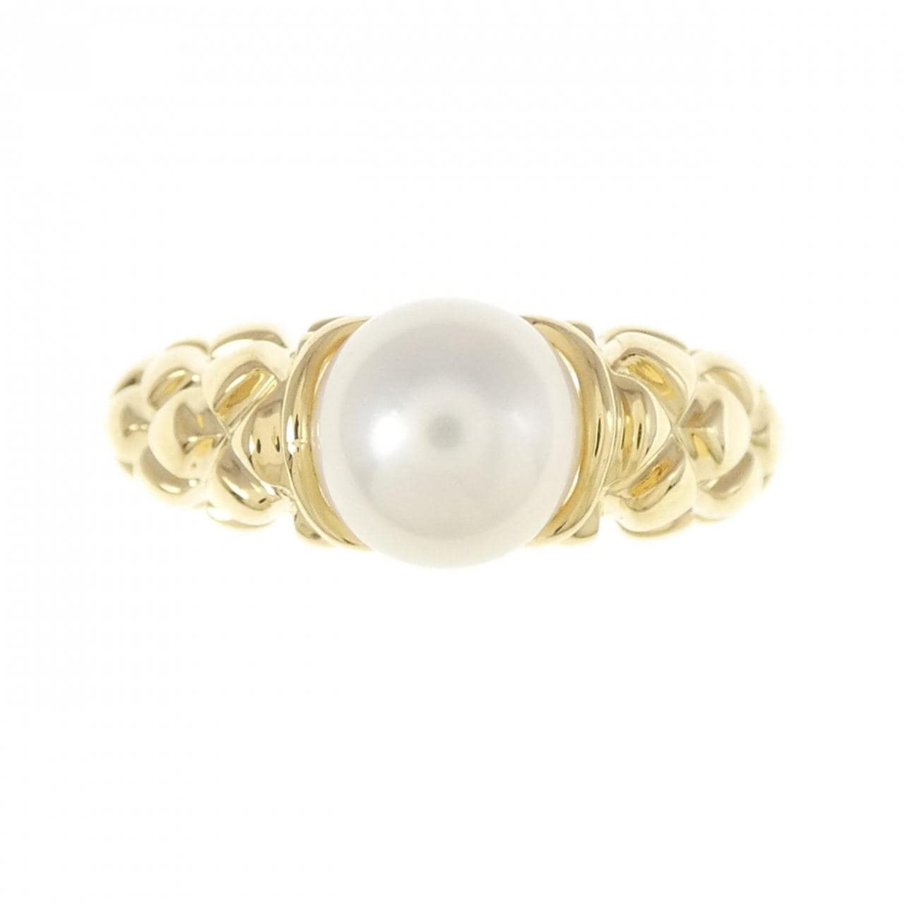 TIFFANY Akoya pearl ring 7.9mm