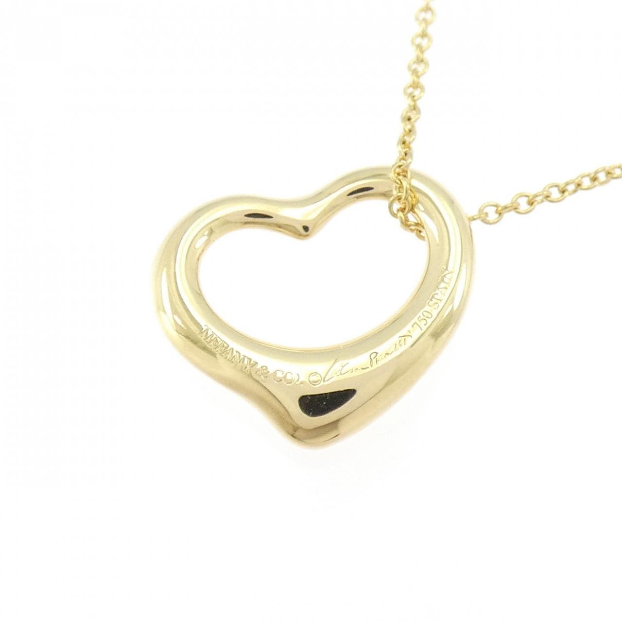 ティファニー オープンハート ネックレス