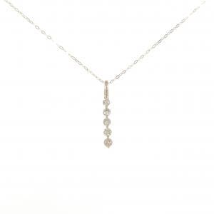 K18PG ダイヤモンド ネックレス 0.30CT