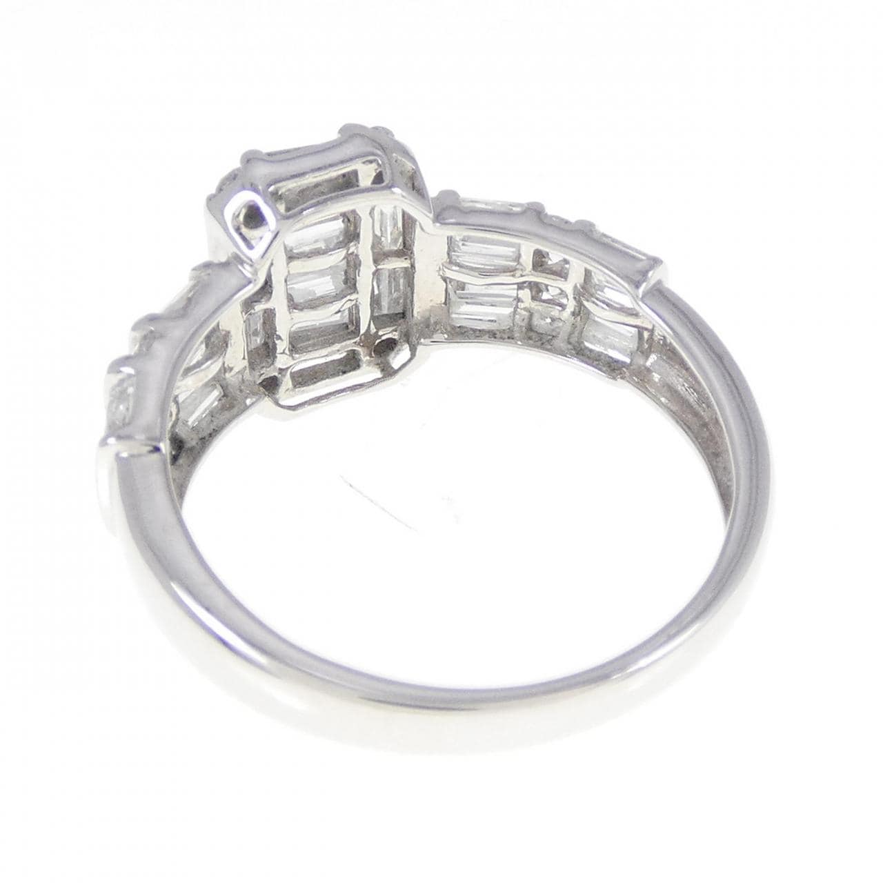 K18WG ダイヤモンド リング 1.10CT