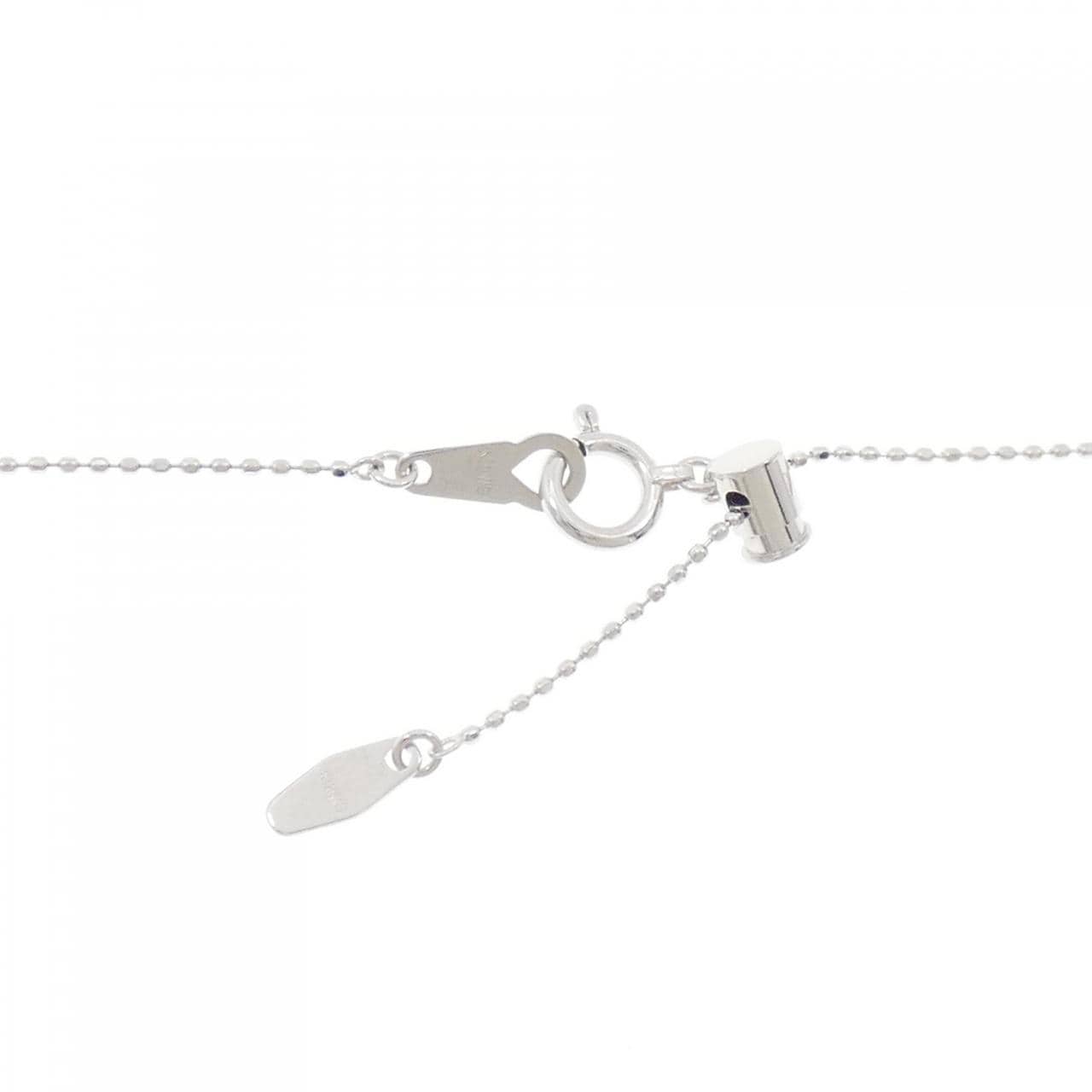 K18WG ダイヤモンド ネックレス 0.52CT