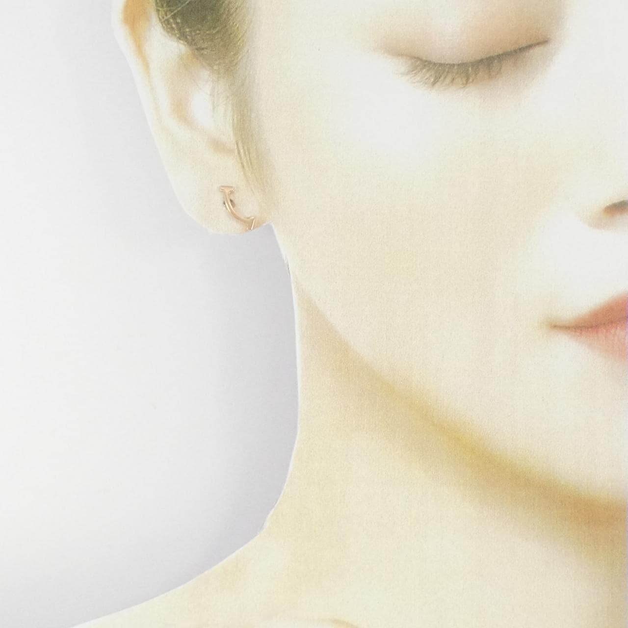 TIFFANY T 微笑耳環单耳