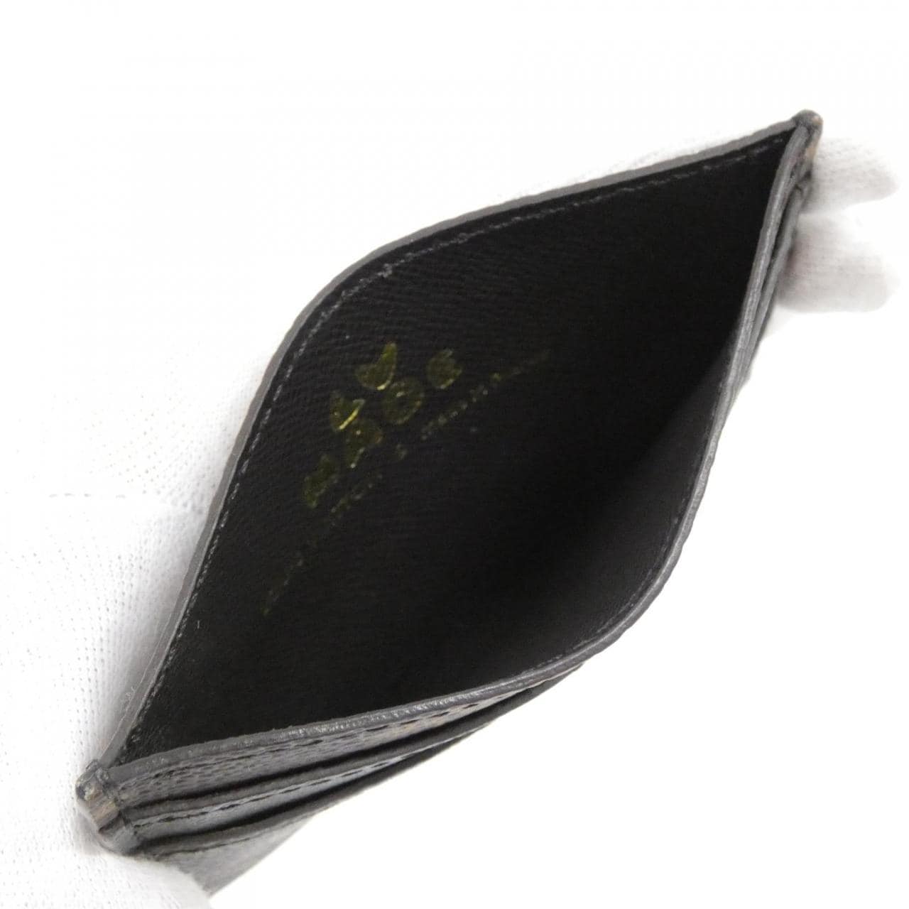 ルイヴィトン モノグラム ストライプ(LVスクエアード) ポルト カルト ダブル M81006 カードケース