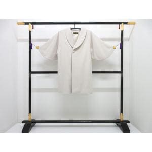 【新品】お洒落コート　カシミヤ混　ヘチマ衿