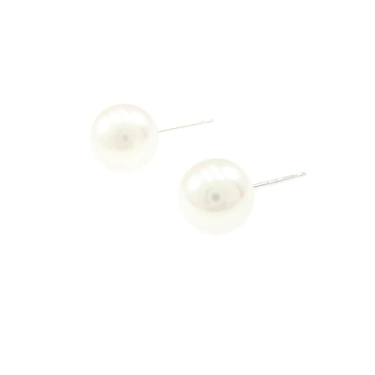 K14WG アコヤパール ピアス 7.6mm
