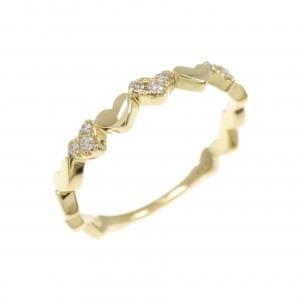 アーカー アンハートパヴェ リング 0.03CT