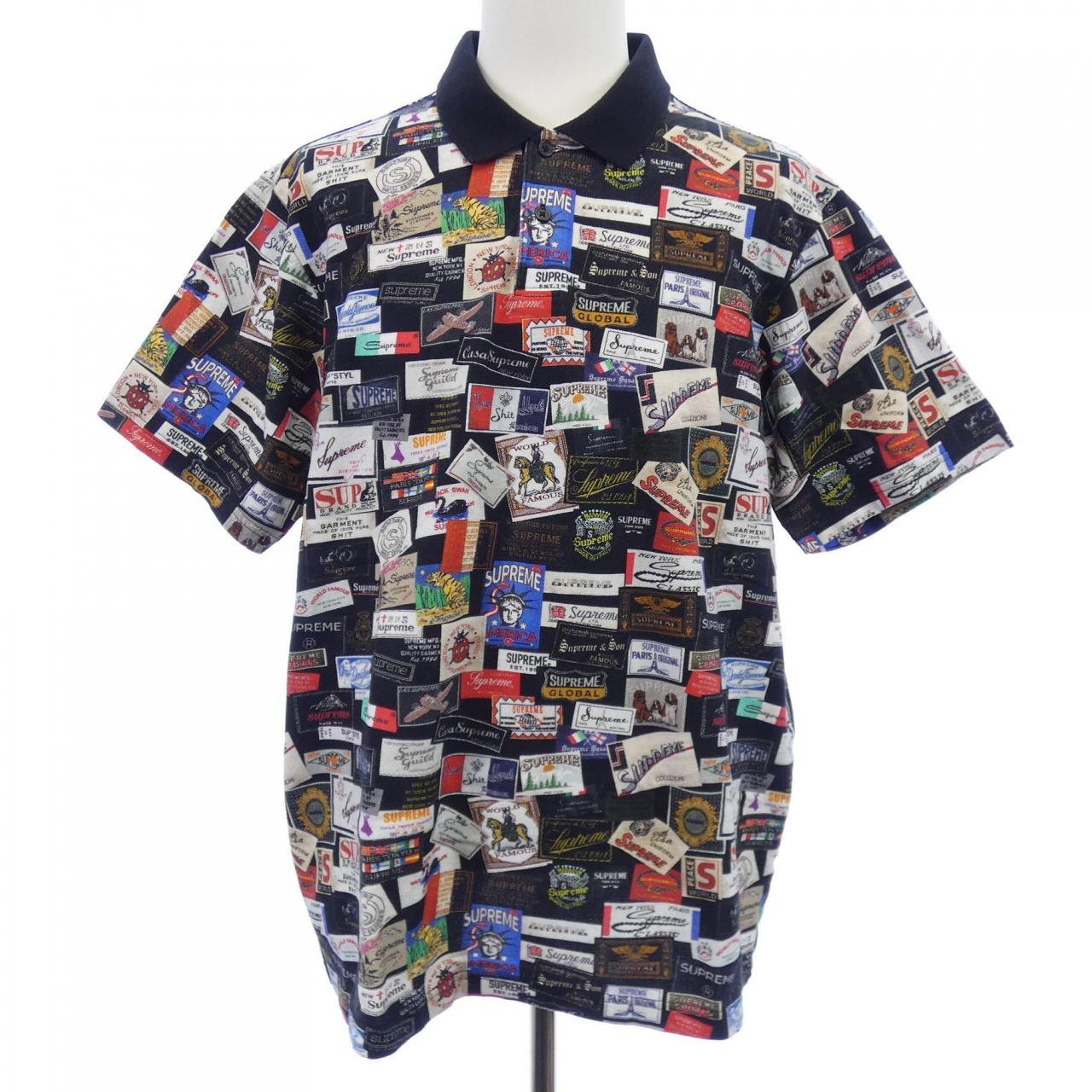 シュプリーム SUPREME Labels ポロシャツ