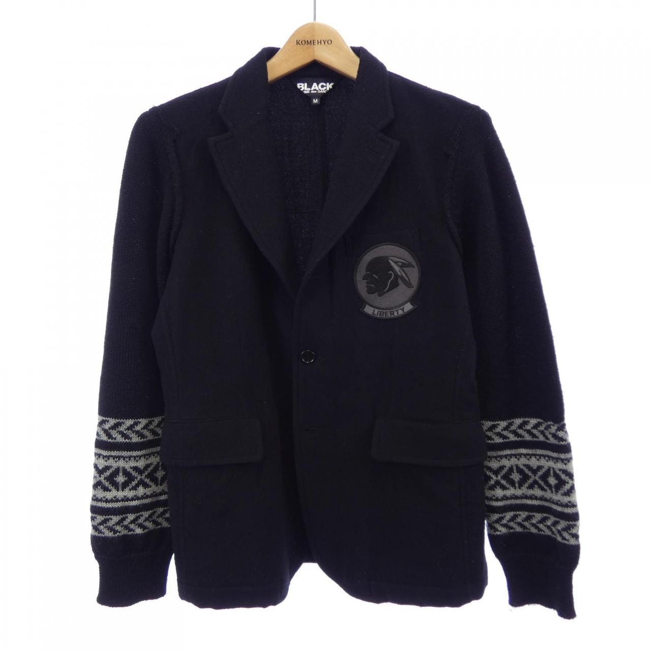 黑色COMME des GARCONS夾克
