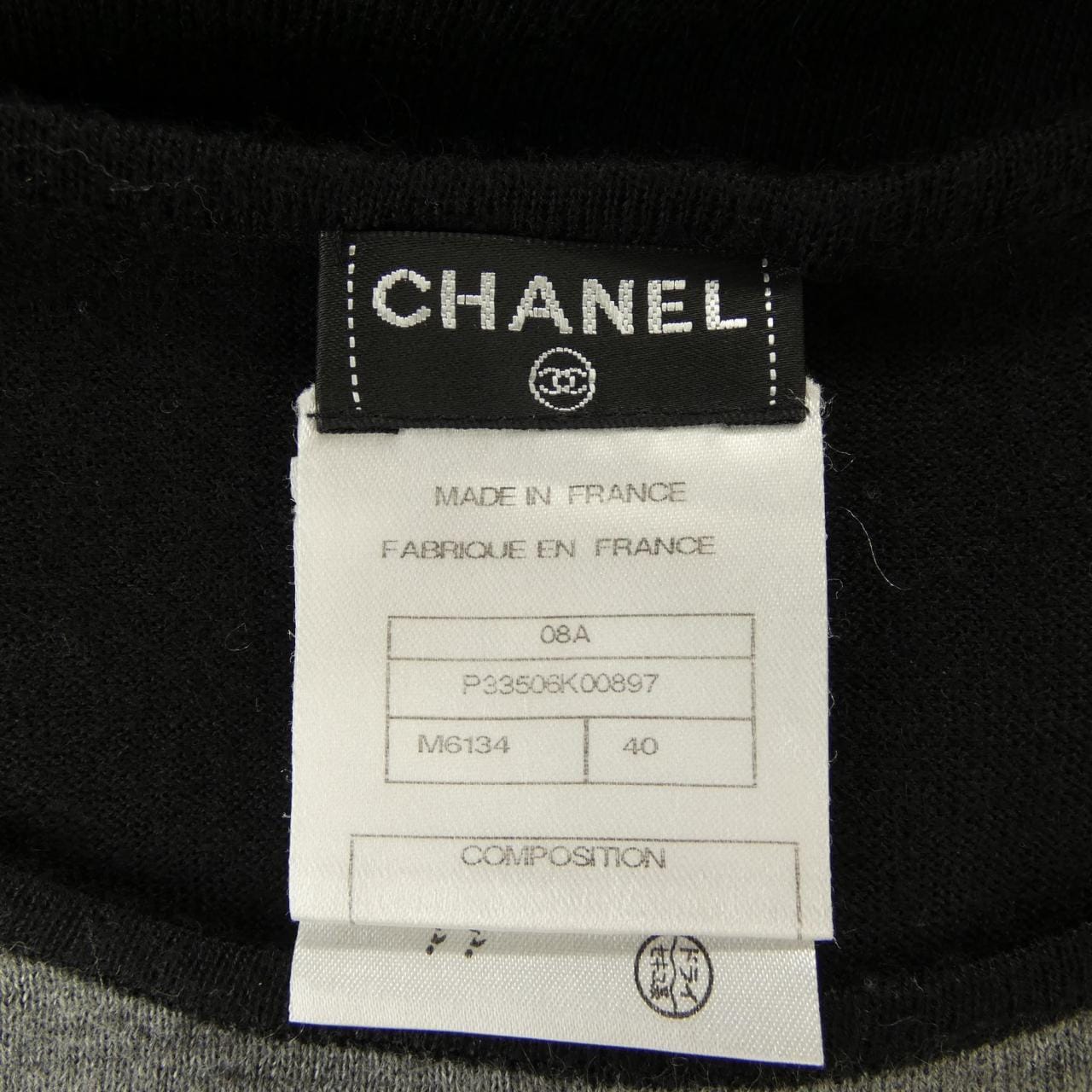 シャネル CHANEL P33506K00897 08A ニット