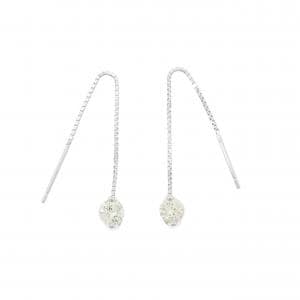 PT900 ダイヤモンド ピアス 0.515CT
