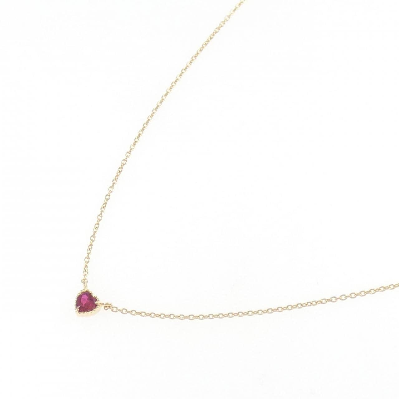 ヴァンドーム ルビー ネックレス