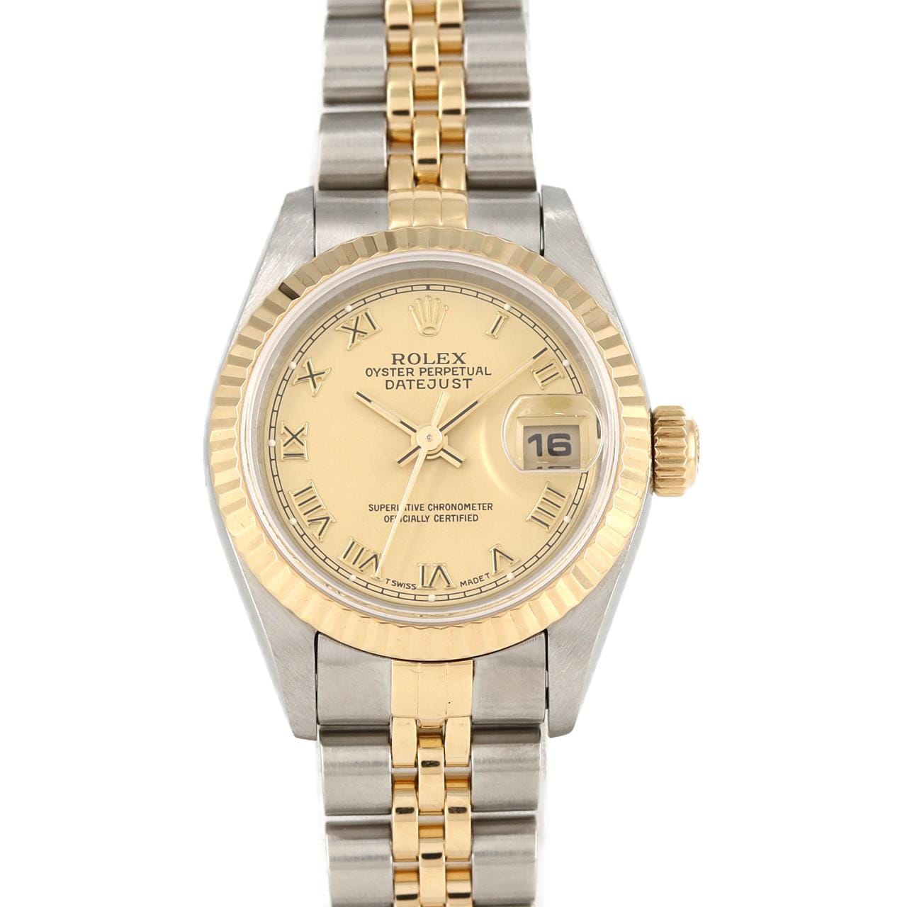 ROLEX Datejust 69173 SSxYG Automatic W number