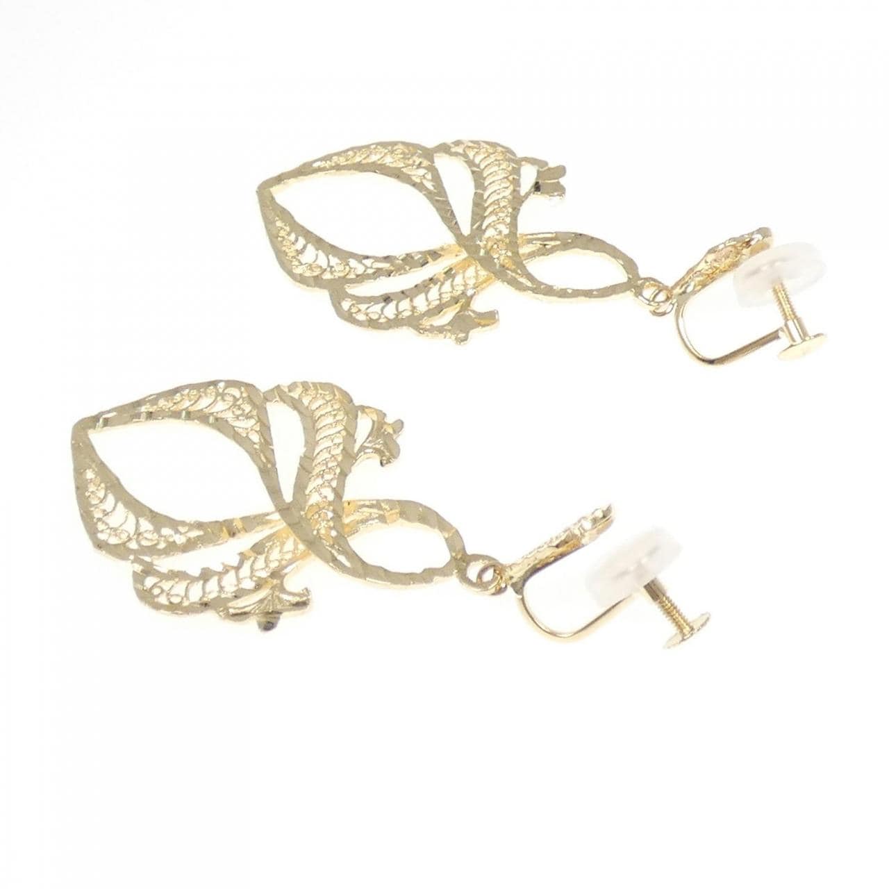 ギンザ タナカ K18YG イヤリング