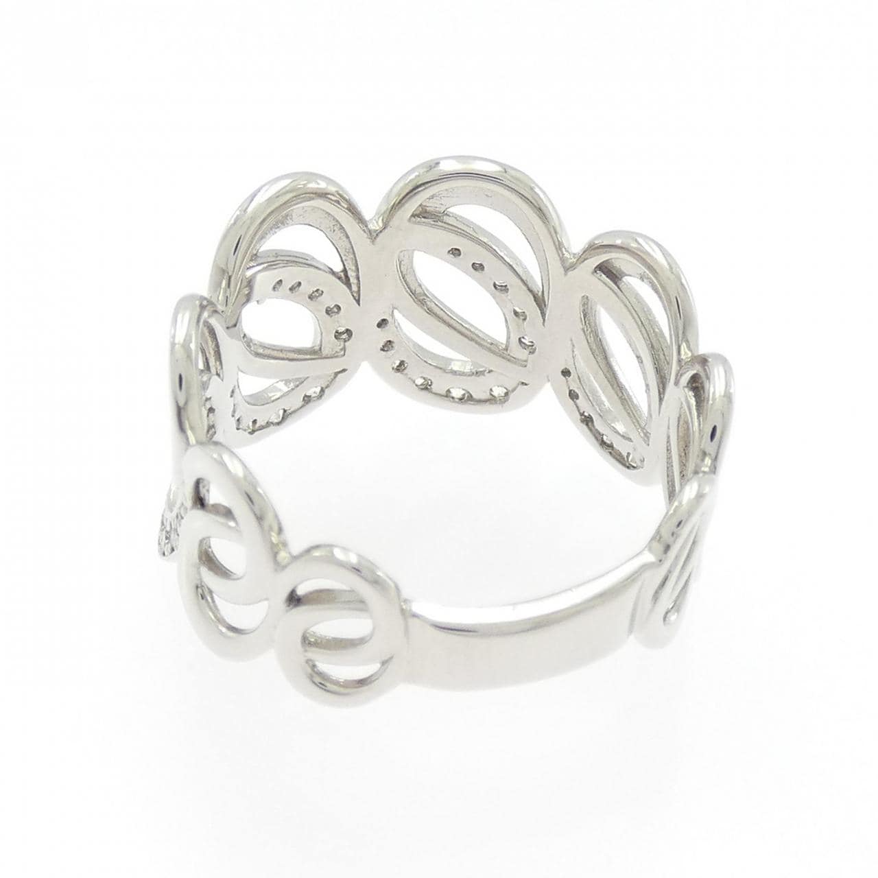 PT950 ダイヤモンド リング 0.52CT