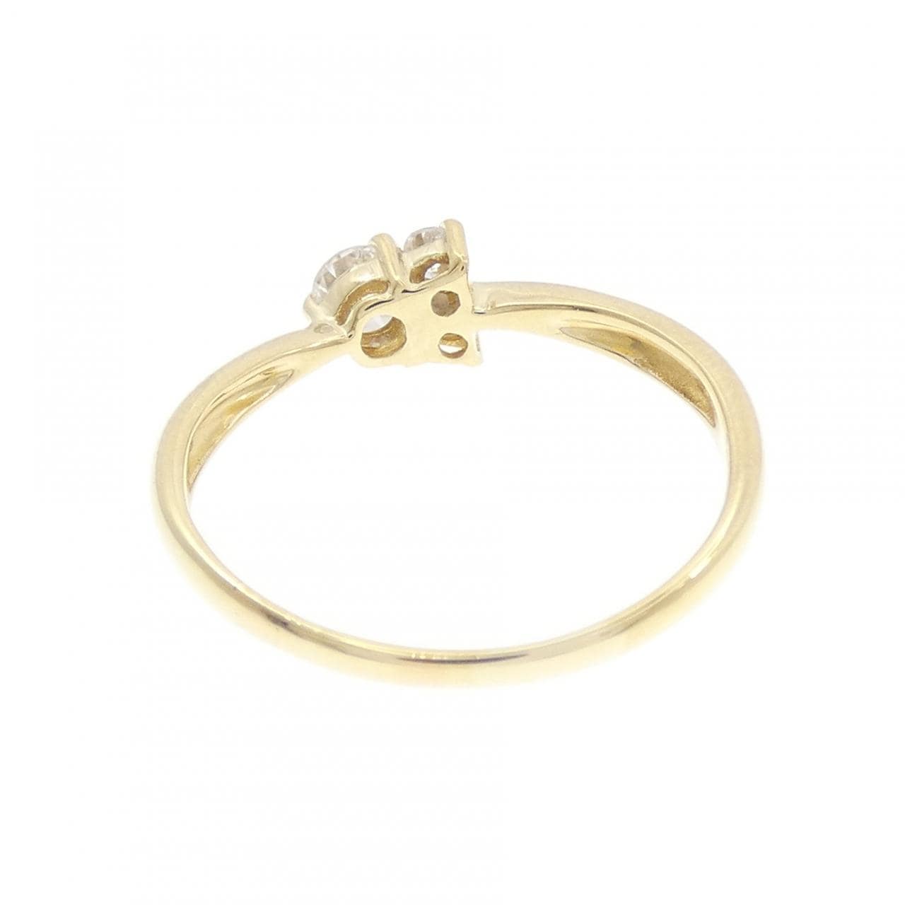 K18YG ダイヤモンド リング 0.21CT
